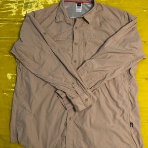 Northface button down shirt